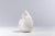 Contemporary Japanese Modern Goccia Raku White Ceramic Incense Holder For Sale - Image 3 of 6
