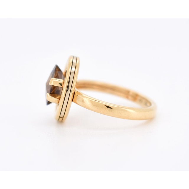 Poiray - Ma Préférence - Ring in 18-Carat Gold With 7 Interchangeable Stones, Size 8.5 For Sale - Image 4 of 10