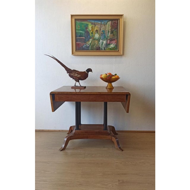 Large Victorian Style Adjustable Side Table, 1950s For Sale - Image 12 of 18