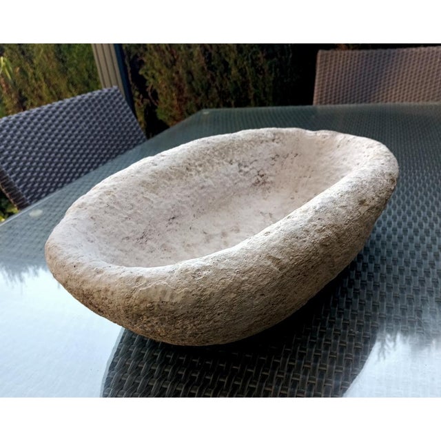 Beige Antique Tosca Pool or Watering Trough, 1850 For Sale - Image 8 of 13