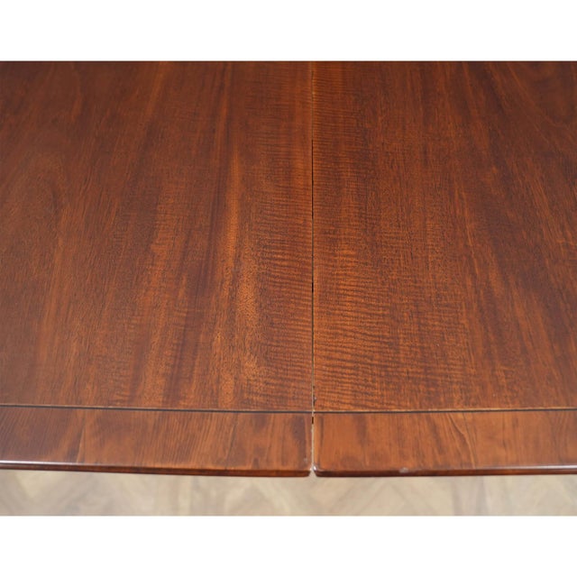Vintage Old Colony Furniture Mahogany Dining Table For Sale - Image 15 of 15