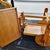 Mid-Century Brutalist Rustic Oak Serving Trolley, 1950s For Sale - Image 10 of 13