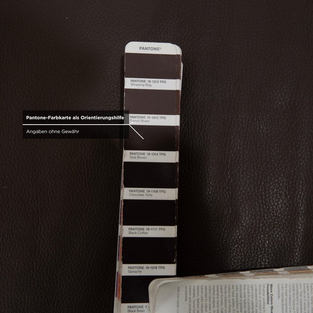 Brown Leather Courage Corner Sofa with Manual Function from Ewald Schillig For Sale - Image 13 of 18