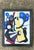 Mid-Century Modern Vintage Abstract Painting on Canvas For Sale - Image 3 of 12