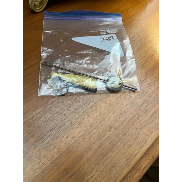 Antique French Bronze Mantle Clock For Sale In West Palm - Image 6 of 7