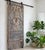 Antique Moonlight Carved Buddha Door Panel Seated Buddha on Lotus Wood Wall Art Meditation 83x36 For Sale In Orlando - Image 6 of 9