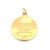 Contemporary Vintage 1970s Italian 18k Saint Christopher Medical Medallion, Pendant For Sale - Image 3 of 8