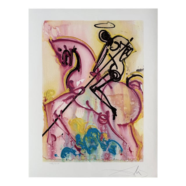 Salvador Dali, St. George, 1970, Lithograph For Sale