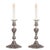 Silver Plated Candleholders, Set of 2 For Sale - Image 9 of 9