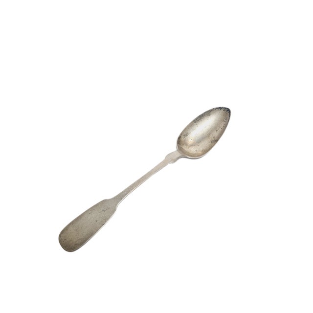 Classicist Silver Spoon, Germany, 1900s For Sale - Image 6 of 6