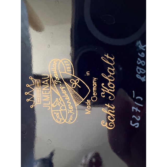 Mid 20th Century Hand Painted German Serving Bowl For Sale - Image 9 of 10