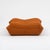 Ligne Roset Togo Fireside Chair and Ottoman in Electric Orange Waffle Fabric For Sale - Image 14 of 16