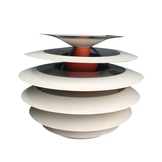 Louis Poulsen Lamp by Poul Henningsen With Print For Sale