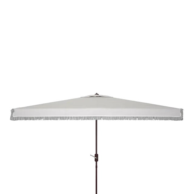 Milan 6.5x10 Rectangle Umbrella - Ivory For Sale