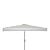 Milan 6.5x10 Rectangle Umbrella - Ivory For Sale