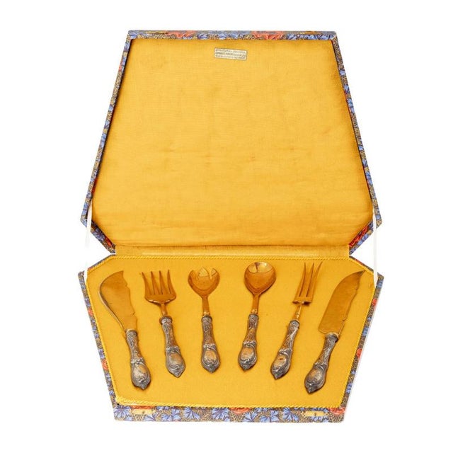 Silver Serving Cutlery Set, 1800s, Set of 2 For Sale - Image 6 of 6