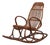 Vintage Wicker Rocking Chair, 1950s For Sale