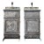 Large English London & Glasgow Air Vent Lamps, 19th Century, Set of 2 For Sale