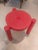 Stools in Red and Black from Kartell, Set of 5 For Sale - Image 6 of 13