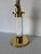 1980s Vintage Postmodern Frederick Cooper Brass & Lucite Table Lamp For Sale In Miami - Image 6 of 12