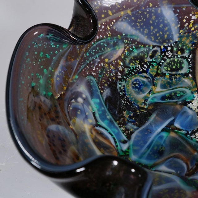 1950s Vintage Murano Tutti Frutti Glass Bowl 1950s For Sale - Image 5 of 8