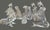 Vintage Christmas 1988 Enesco Accents Clear Art Glass Nativity 10-Pc Set For Sale In Dallas - Image 6 of 13