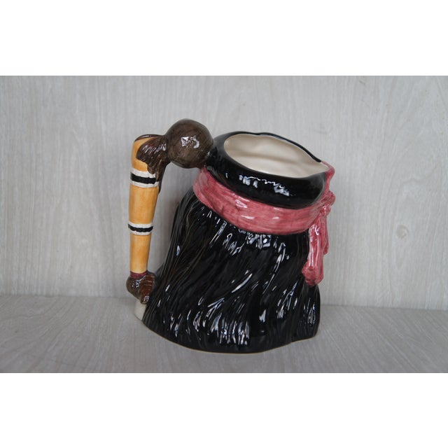 1980s 1980s English Royal Doulton Geronimo Apache Indian Leader Character Toby Jug For Sale - Image 5 of 14