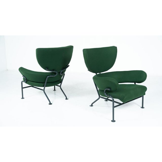 Tre Pezzi Mod PL19 Armchairs attributed to Franco Albini and Franca Helg, 1950s, Set of 2 For Sale - Image 3 of 18