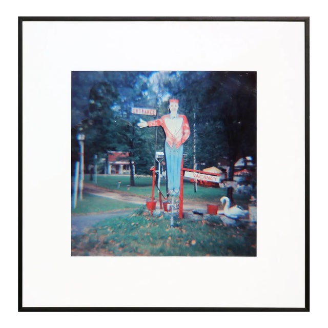 1986/1997 "Noel, Mo" Modern C-Print Photograph of Vintage Bell Hop Hotel Sign Edition 1/20 by Amy Blakemore For Sale