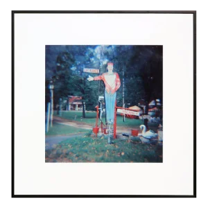 1986/1997 "Noel, Mo" Modern C-Print Photograph of Vintage Bell Hop Hotel Sign Edition 1/20 by Amy Blakemore
