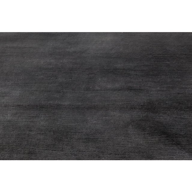 Modern Modern Black Mohair Rug by Doris Leslie Blau For Sale - Image 3 of 7