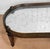 Vintage Neoclassical Mahogany Mirrored Oval Surtout De Coffee Table For Sale - Image 10 of 13
