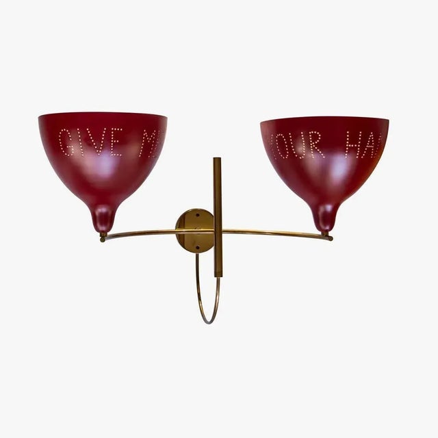 2000 - 2009 Give Me Your Hand Wall Lights by Diego Mardegan, 2000s, Set of 2 For Sale - Image 5 of 9