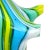 Vintage Murano Fratelli Toso Blue Green White Yellow Stripes Gold Flecks Italian Art Glass Pig Figurine Sculpture For Sale - Image 10 of 10