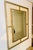 Transitional Port 68 Bedford Wall Mirror in Sand Ostrich Fabric/Gold *In Box* For Sale - Image 3 of 7