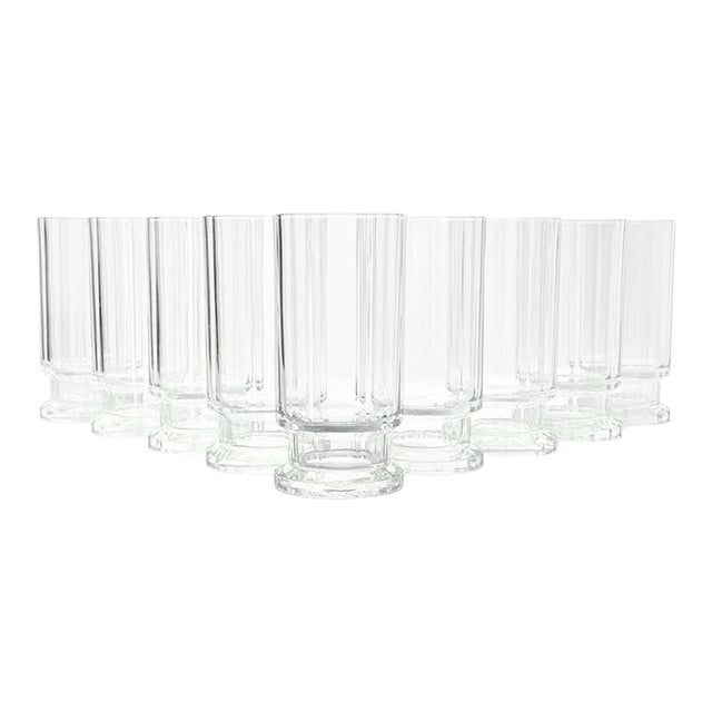 1990s Dansk “Gustav” Highball Tumbler Glasses - Set of 9 For Sale