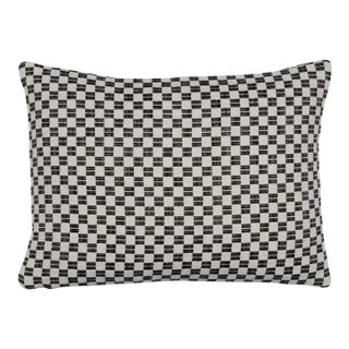 Schumacher Elkhart 16" Lumbar Pillow In Black For Sale
