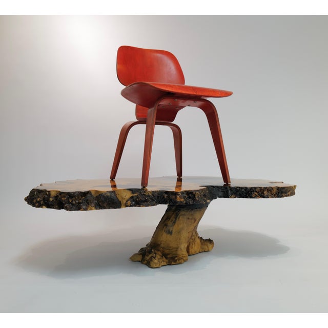 California Buckeye Burlwood Cocktail Table by Mountain Craft, 1970s For Sale - Image 15 of 18