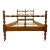 Vintage Maple Twin Size Cannonball Bed For Sale