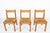 Brown Chairs by Charles Flandre in Elm and Woven Straw, France, 1950s, Set of 6 For Sale - Image 8 of 9