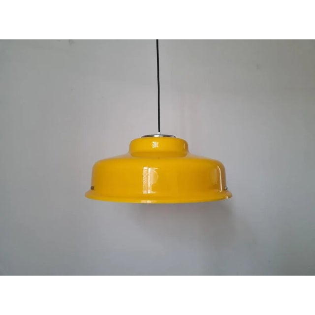 Plastic Mid-Century Pendant Meblo from Guzzini, Italy, 1970s For Sale - Image 7 of 16