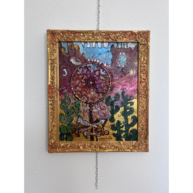 Impressionist Original Painting on Canvas , Titled "Arizona Adventures " by Serg Graff, Coa For Sale - Image 3 of 9