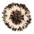 Contemporary White Exotic Combination Juju Hat - 20" For Sale - Image 4 of 4