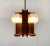 Mid-Century German Glass and Copper Pendant Lamp from Cosack, 1960s For Sale - Image 4 of 18