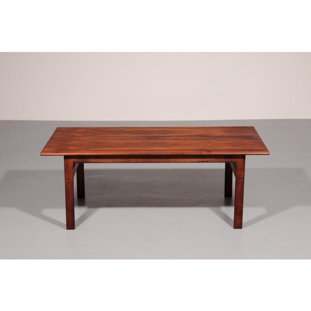 Capella Coffee Table in Wood by Illum Wikkelsø for Niels Eilersen, 1960s For Sale - Image 6 of 13