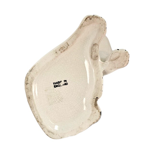 Mid-20th-Century English Staffordshire Revival Spaniel Mantel Dogs, Pair For Sale - Image 9 of 11