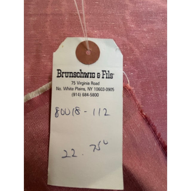 22 Yards of Pink Moire Brunschwig & Fils Fabric For Sale In Philadelphia - Image 6 of 7