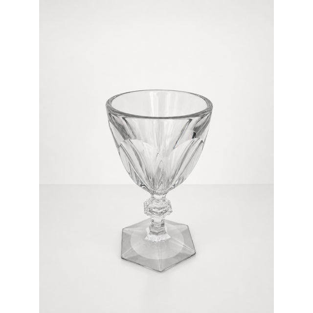 Vase, Harcourt model in colorless cut crystal. Marked "1975 Harcourt 150 years" and numbered at the tip. 113/500. I have...