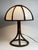 Bamboo Rattan Mushroom Table Lamp, Dutch, 1970s For Sale - Image 4 of 18