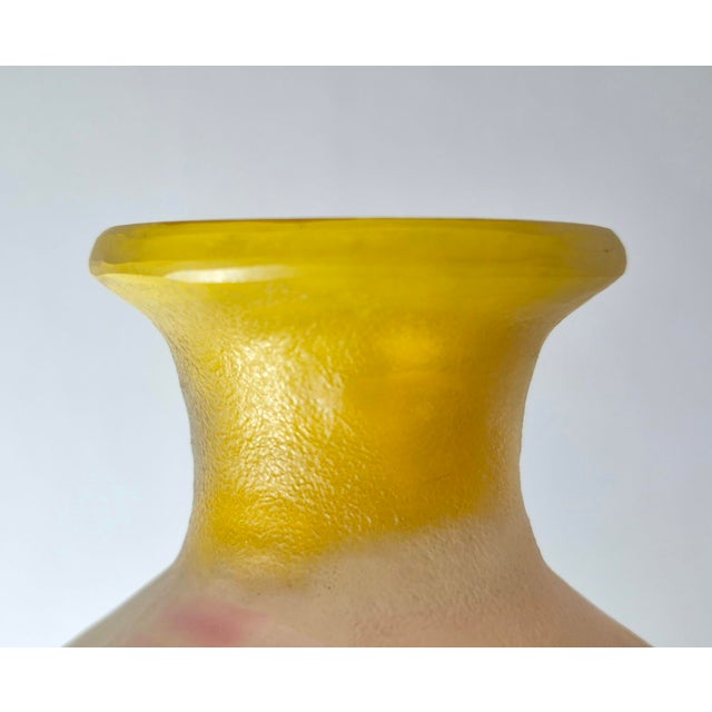 Art Nouveau Nancy School Vase from Emile Gallé For Sale - Image 3 of 9